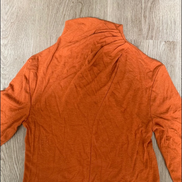 Stunning burnt orange turtle neck crop - Picture 1 of 3